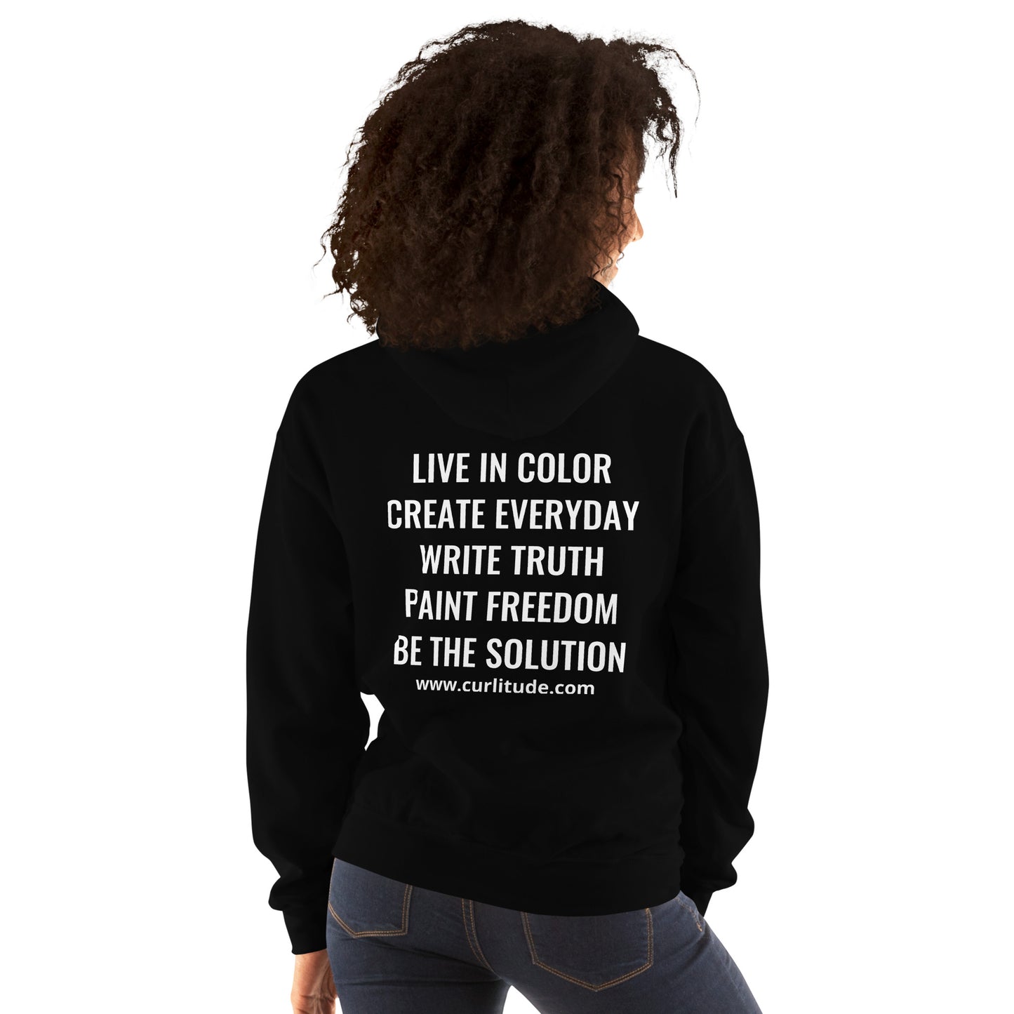 Artivist Sweatshirt (Black)by Najeema Iman